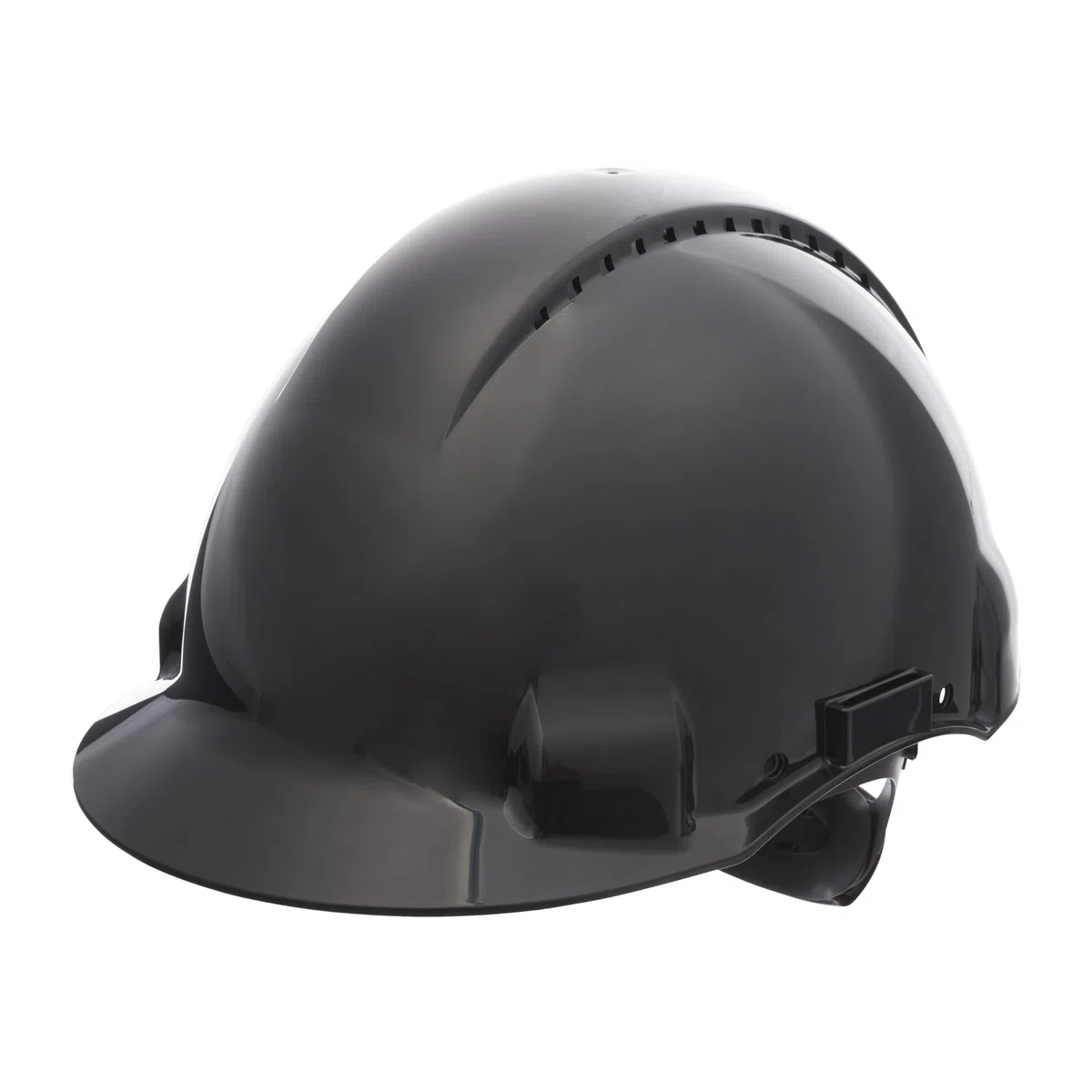 3M Schutzhelm, Uvicator, Ratschenverschluss, belüftet, Kunststoffschweißband, Schwarz, G3000NUV-SV