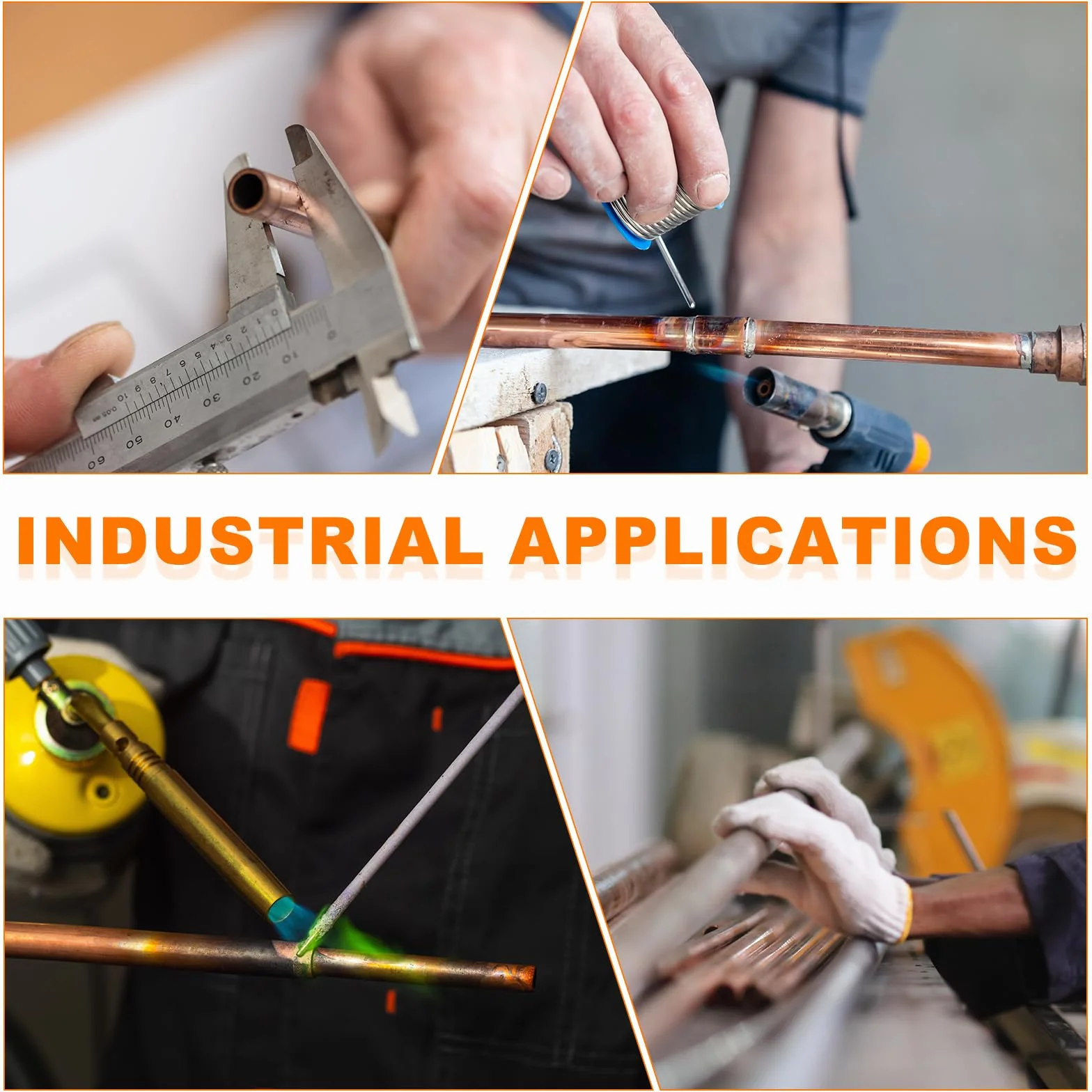 sourcing map Kupfer-Rundrohr, 8 mm Außendurchmesser x 1 mm Wandstärke x 410 mm Länge, reines Kupferrohr, nahtloses Metall, gerades Rohr für Heimwerker, Handwerk, Industrie, Bau
