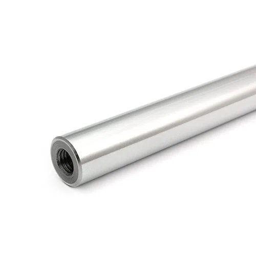 Präzisionswelle 30mm h6 geschliffen & gehärtet, 350mm, Gewindebohrungen M14x30