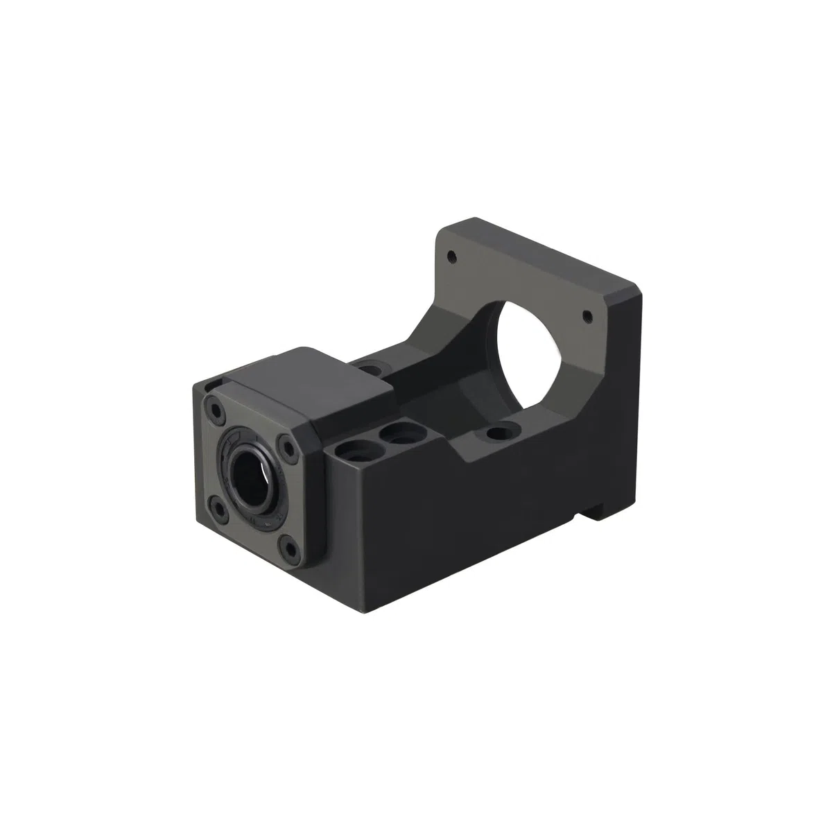 HM10-57 Nema 23 Schrittmotor Stahlhalterung Kugelumlaufspindel Festpunkthalterung Lagerhalterung，für 10mm Kugelumlaufspindel CNC Kugelumlaufspindel SFU1204 RM1204