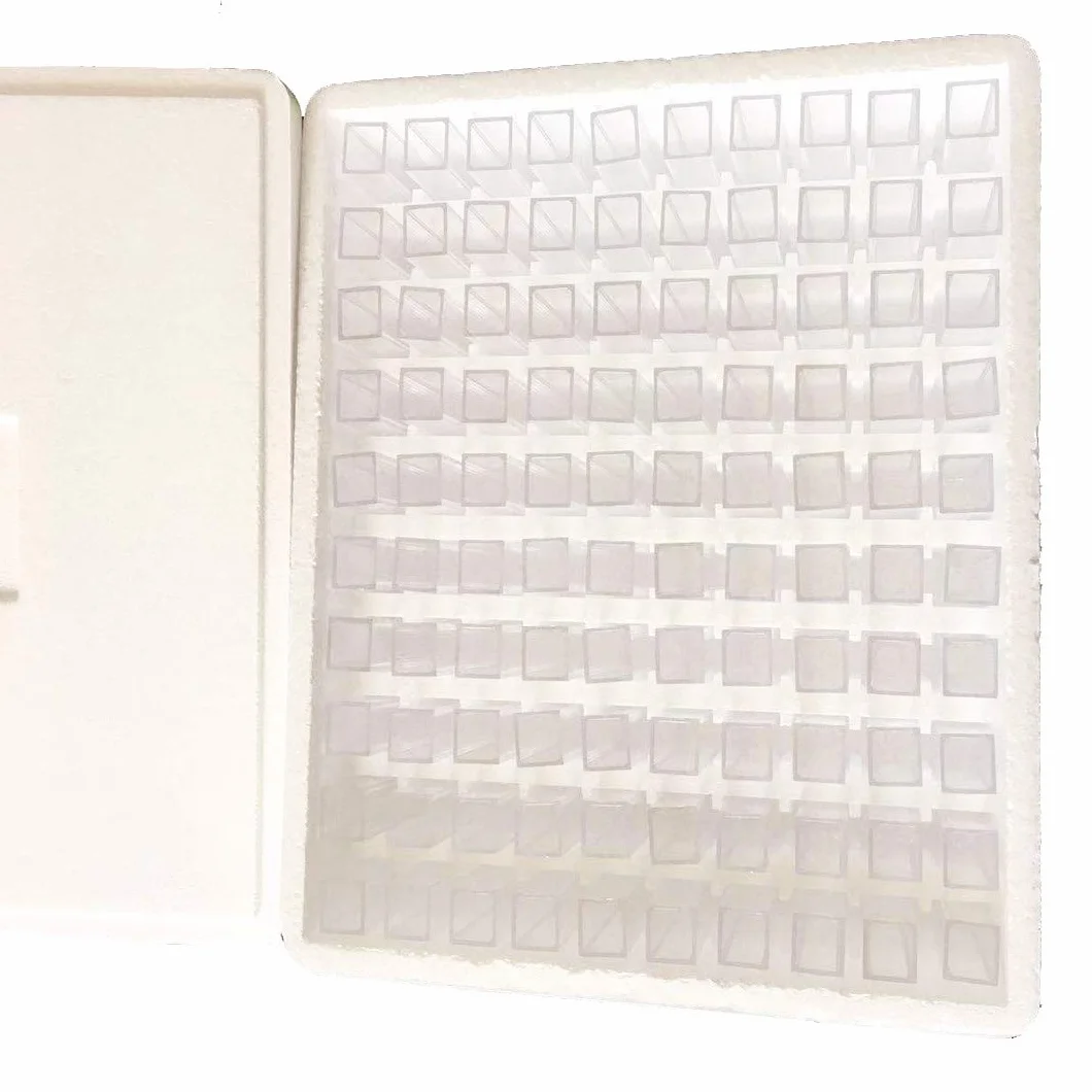 MUHWA Kunststoffküvetten, 1,5 ml, mit zwei optischen Fenstern, für Spektralphotometer