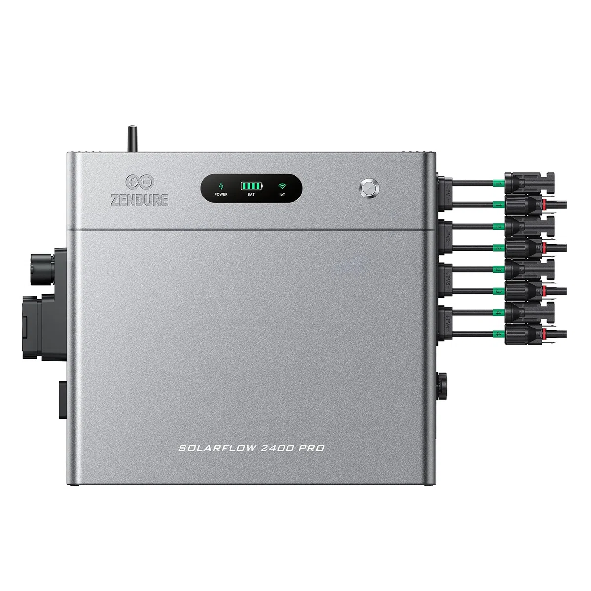 Zendure SF2400 Pro - Balkonkraftwerk mit Speicher 2400W Bidirektionale AC-Leistung, Solarspeicher für Balkonkraftwerk mit 4800W PV-Eingang (3000W DC + 1800W AC), Eweiterbar von 16,8kWh, Plug & Play