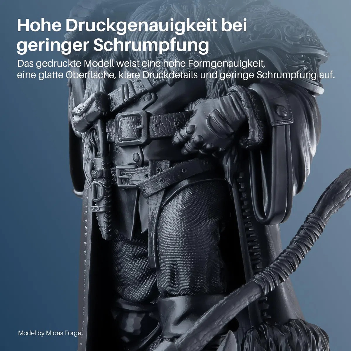 ELEGOO ABS-Like 3.0 Plus 3D Drucker Resin Grau 1000g, Hohe Hitzebeständigkeit 3D-Drucker Harz, Niedrigere Viskosität und Schrumpfung, 405nm LCD-UV-Aushärtung für MSLA/LCD/DLP 3D-Drucker