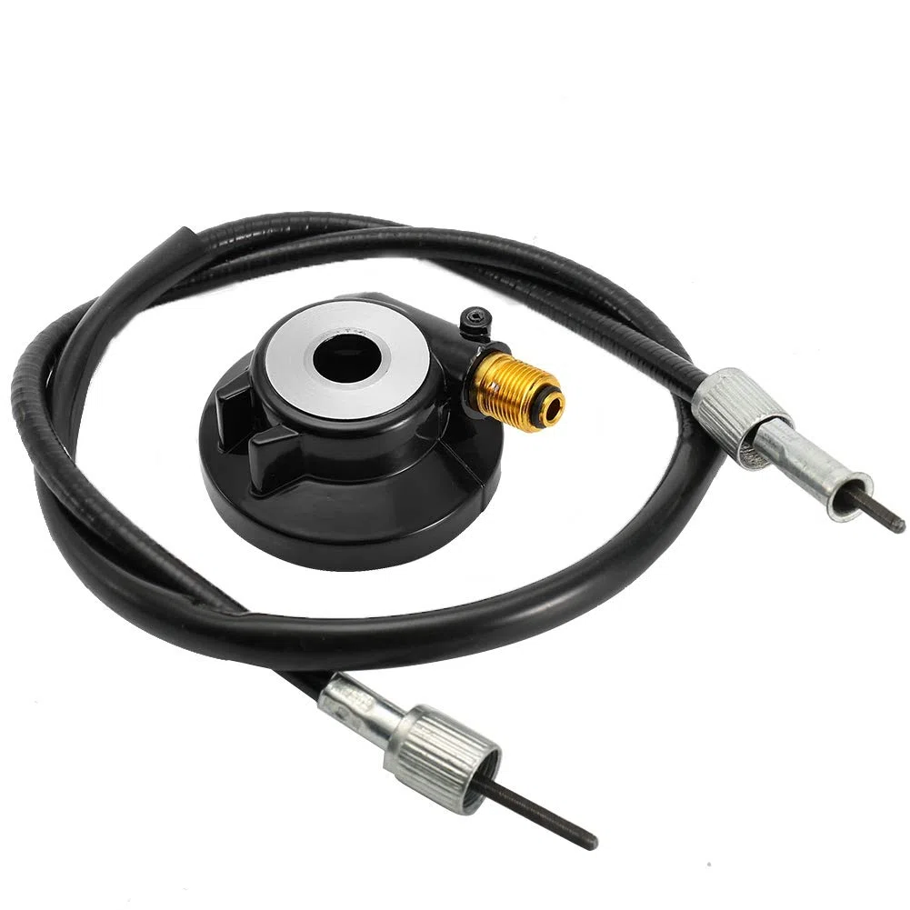 Akozon 12mm Tachoantriebsrad mit 100cm Kabel für GY6 Roller