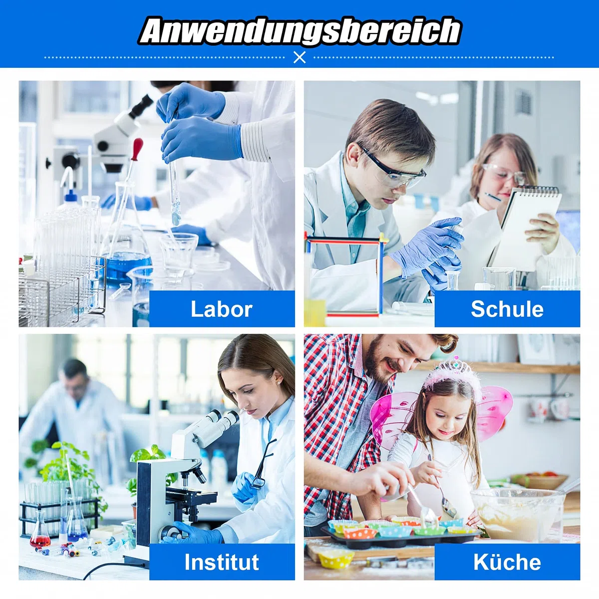 Episkey Becher Laborglas Messbecher 500 ml 250 ml 100 ml 50 ml 25 ml 5 ml Borosilikatglas, 4 Stück 1 ml Glas-Tropfpipette und Aufbewahrungsröhrchen, 1 Stück Becherpinsel (6)