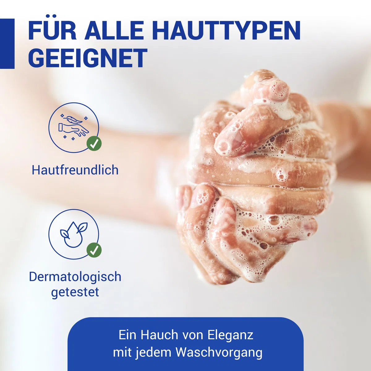wolk Handseife Flüssig 10 Liter Rosé Kanister - Milde Seifencreme | Alkalifreie Handwaschseife mit Rosenduft, ideal als Flüssigseife Nachfüllpack für alle gängigen Seifenspender.