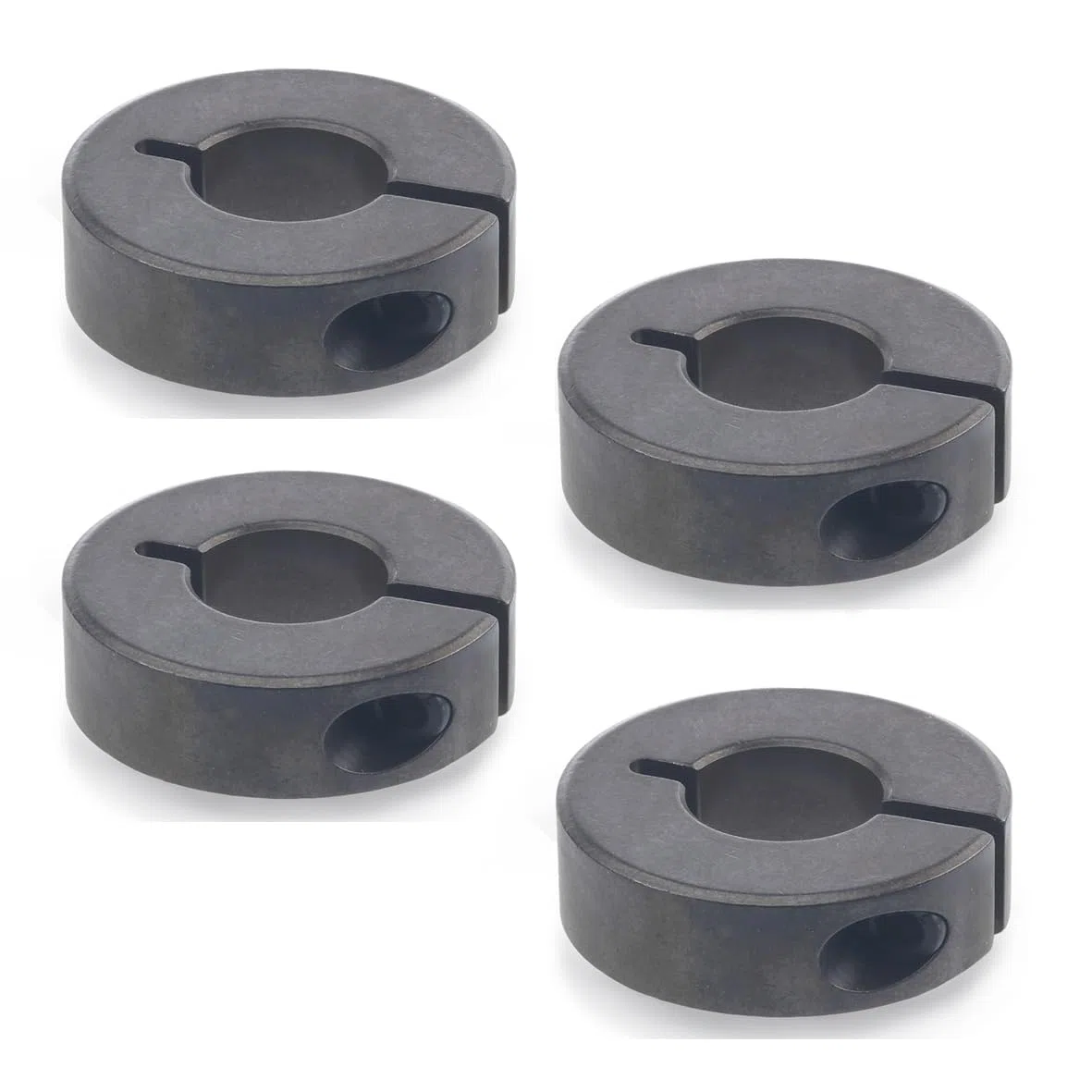 Ganter Normelemente | Geschlitzte Stellringe - GN 706.2-22-B8-ST | Sinterstahl | 4 Stück