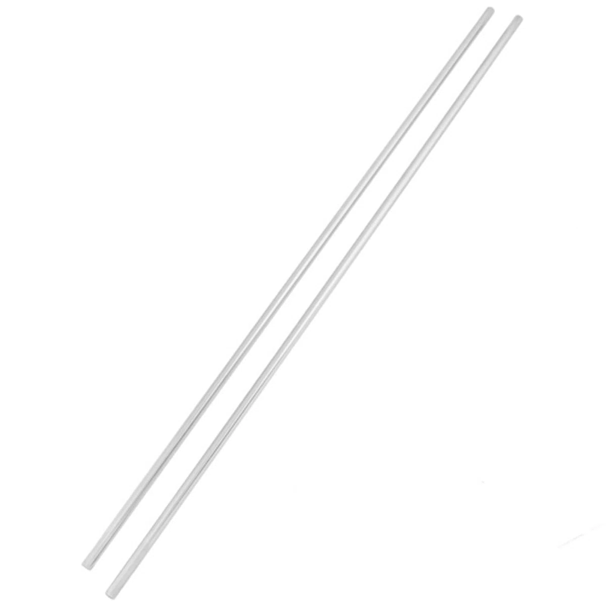 8 Mm Linearstange 2 Stück Edelstahl Zylinderschiene Linearwelle Gerade Runde Stange 8 Mm Durchmesser 600 Mm Länge Metallstangen X 600 Mm