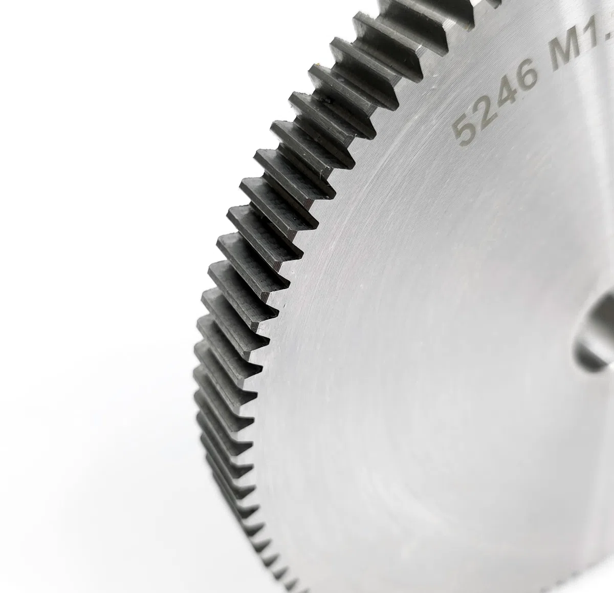 Zahnrad Modul 1,5 100 Zähne Scheibe Marka Ozdowski For Farming hochwertiges Stirnrad aus Stahl C45, Präzision für Landwirtschaft und Industrie