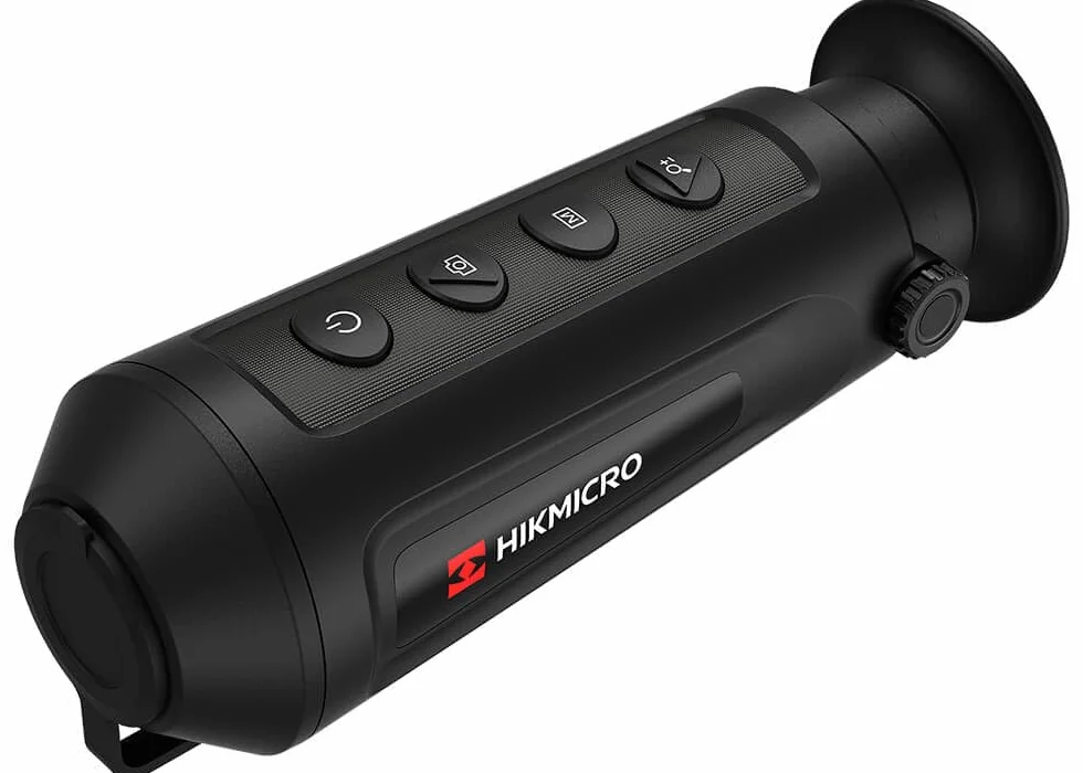 HIKMICRO Lynx LC06S tragbares Wärmebildmonokular/Wärmebildkamera zur Personen- und Tiererkennung, Beobachtung und Entfernungsmessung, mit integriertem 8 GB Speicher, WLAN-Hotspot
