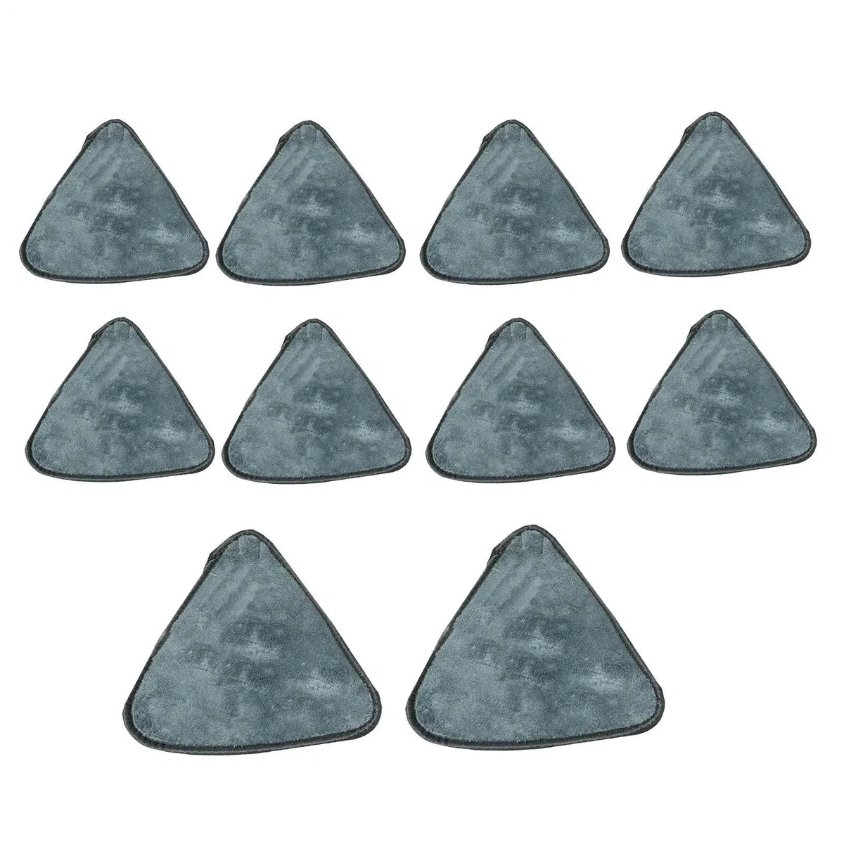 Ersatztuch Für Wischmopp, Einfache Befestigung, 25 X 25 Cm, Dreieckiger Teleskopmopp, Drehbarer Verstellbarer Mopp, Mikrofasermaterial, Für Zuhause, Küche, Badezimmer