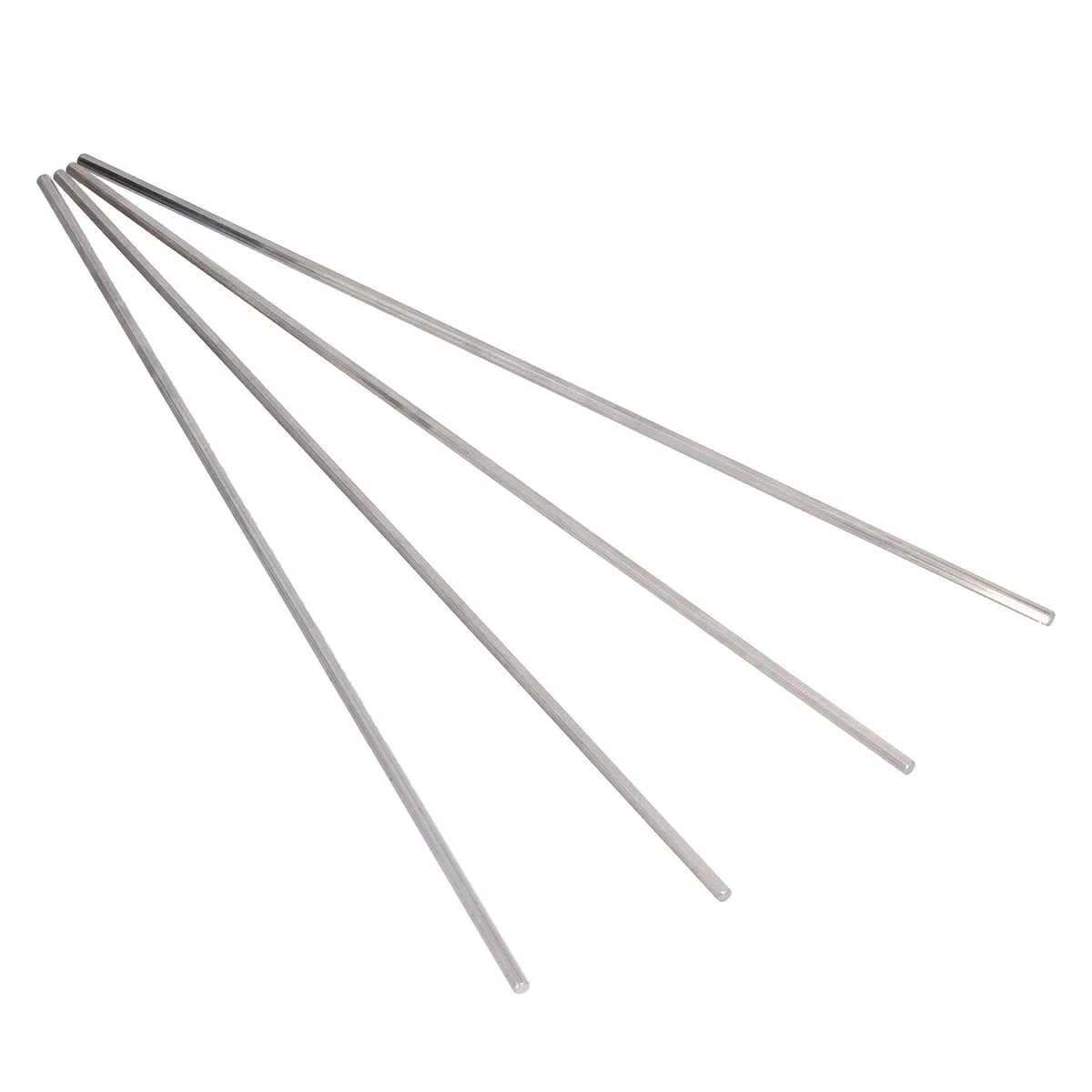 4Pcs Sechskantwelle 5mm Edelstahl, Lineare bewegliche Teile Sonstige lineare bewegliche Teile Antriebswelle Sechskantwelle Zubehör Ersatz Sechskantwelle Antriebswelle