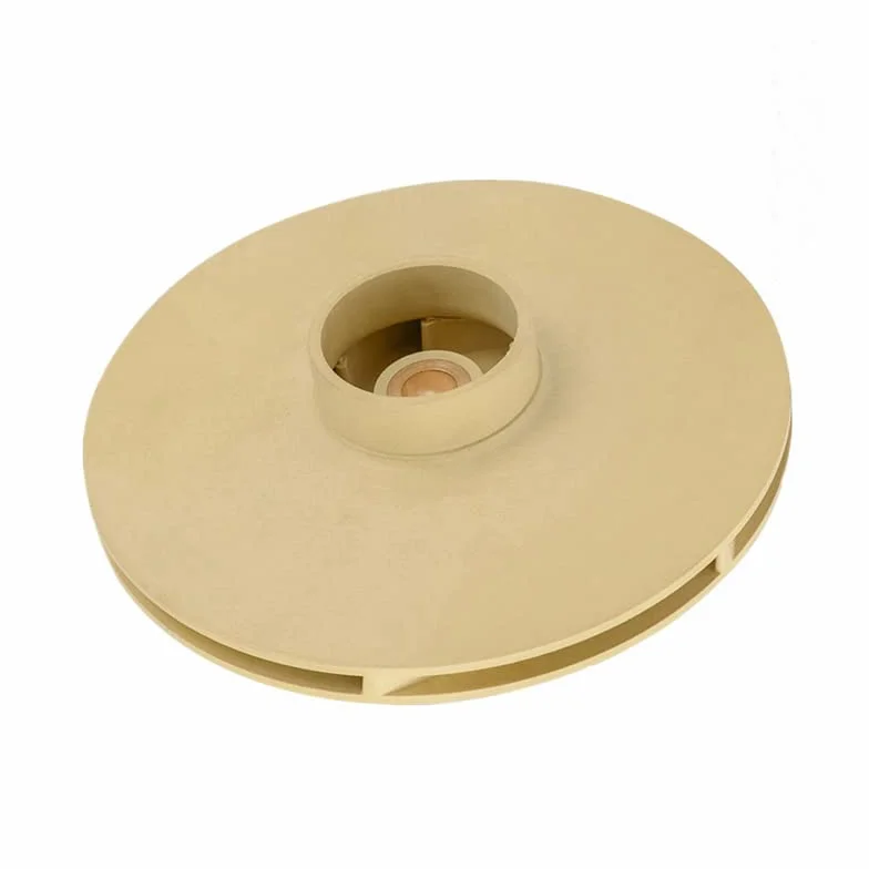 Wasserpumpenlaufrad, Kunststoff, PPO, selbstansaugende Zentrifugaldruckpumpe, Edelstahlpumpe, mechanische Reparaturteile (125 x 10 mm)