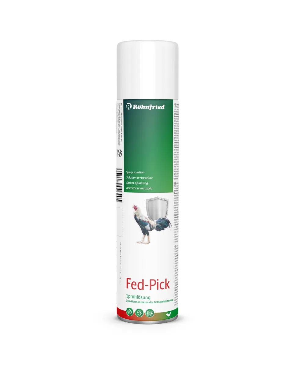 Röhnfried Fed-Pick-Sprühflasche gegen Federfressen (400 ml)