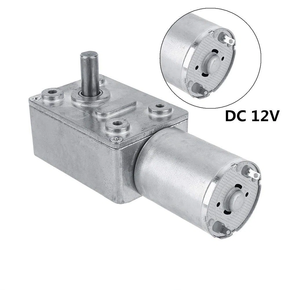 DC 12V Reduktionsmotor 2RPM Reversible Turbo Untersetzungsgetriebe Getriebemotor