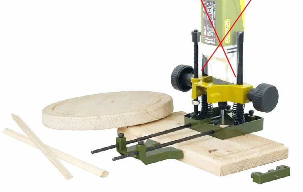 PROXXON 28566 Oberfräsenvorsatz OFV für Geräte mit 20mm Systempassung