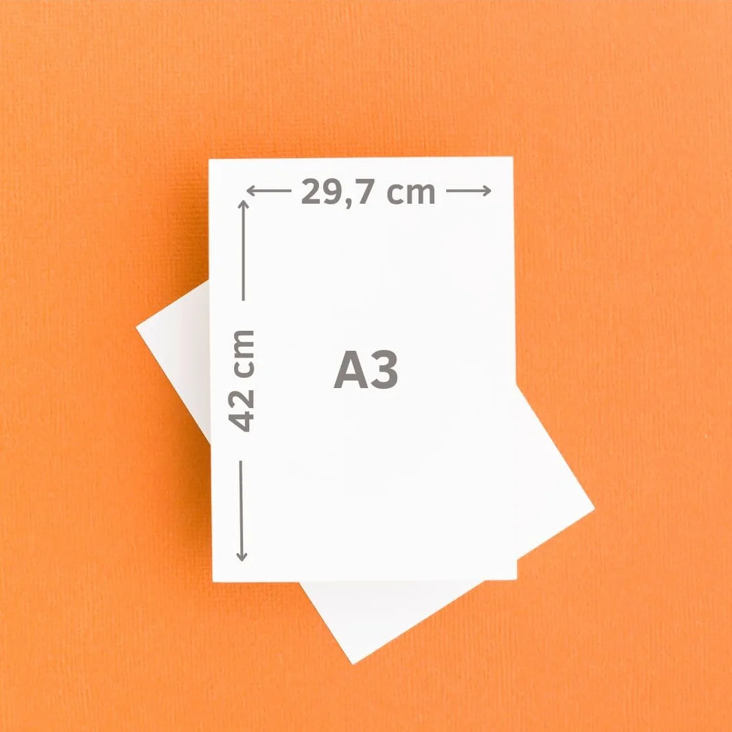 5 Blatt A3 Wabenpappe 2cm dicke | 5 stück Wabenkarton A3-Format (42x29,7cm) | Wabenplatte beidseitig mit Kraftpapier kaschiert