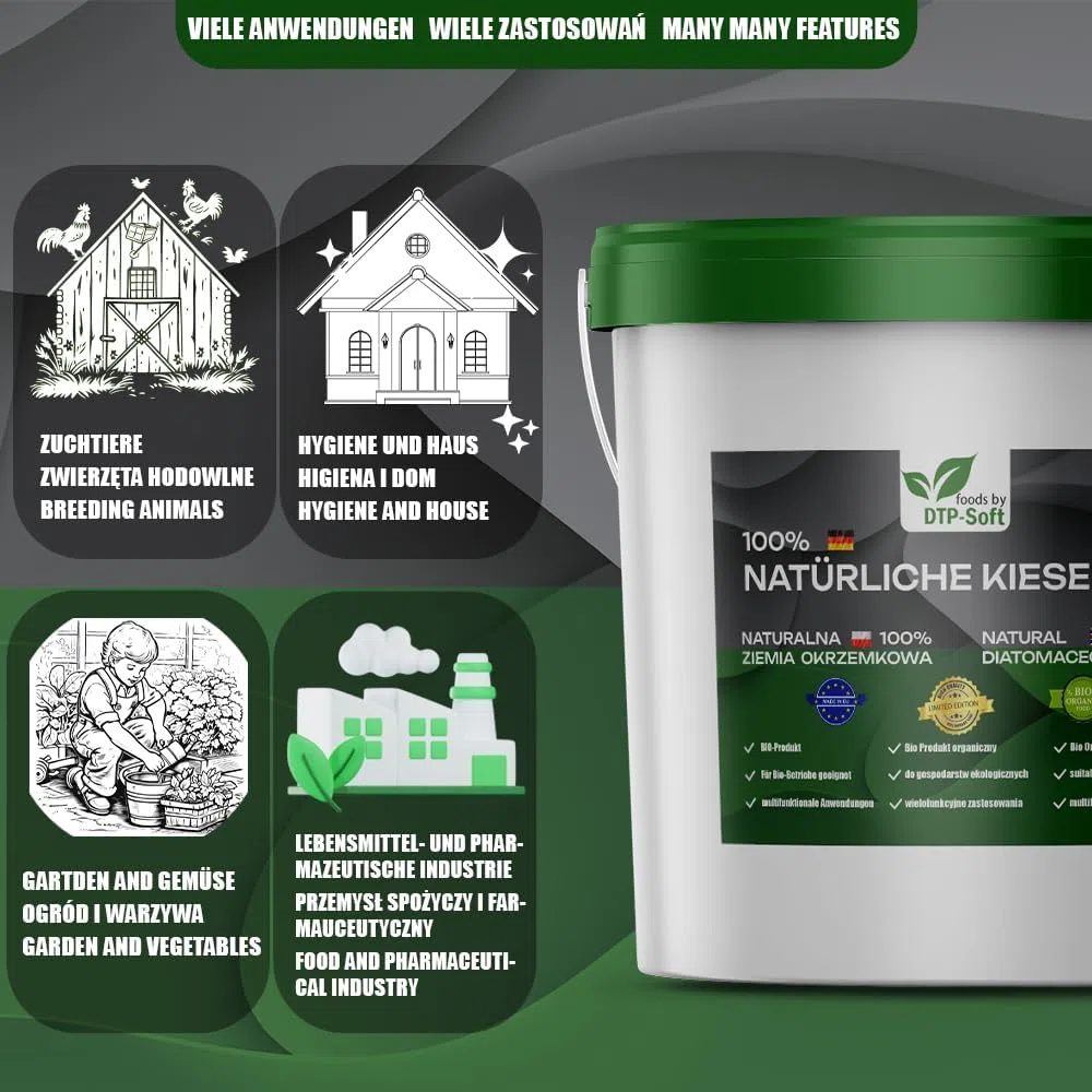 Kieselgur Diatomeenerde 10000G