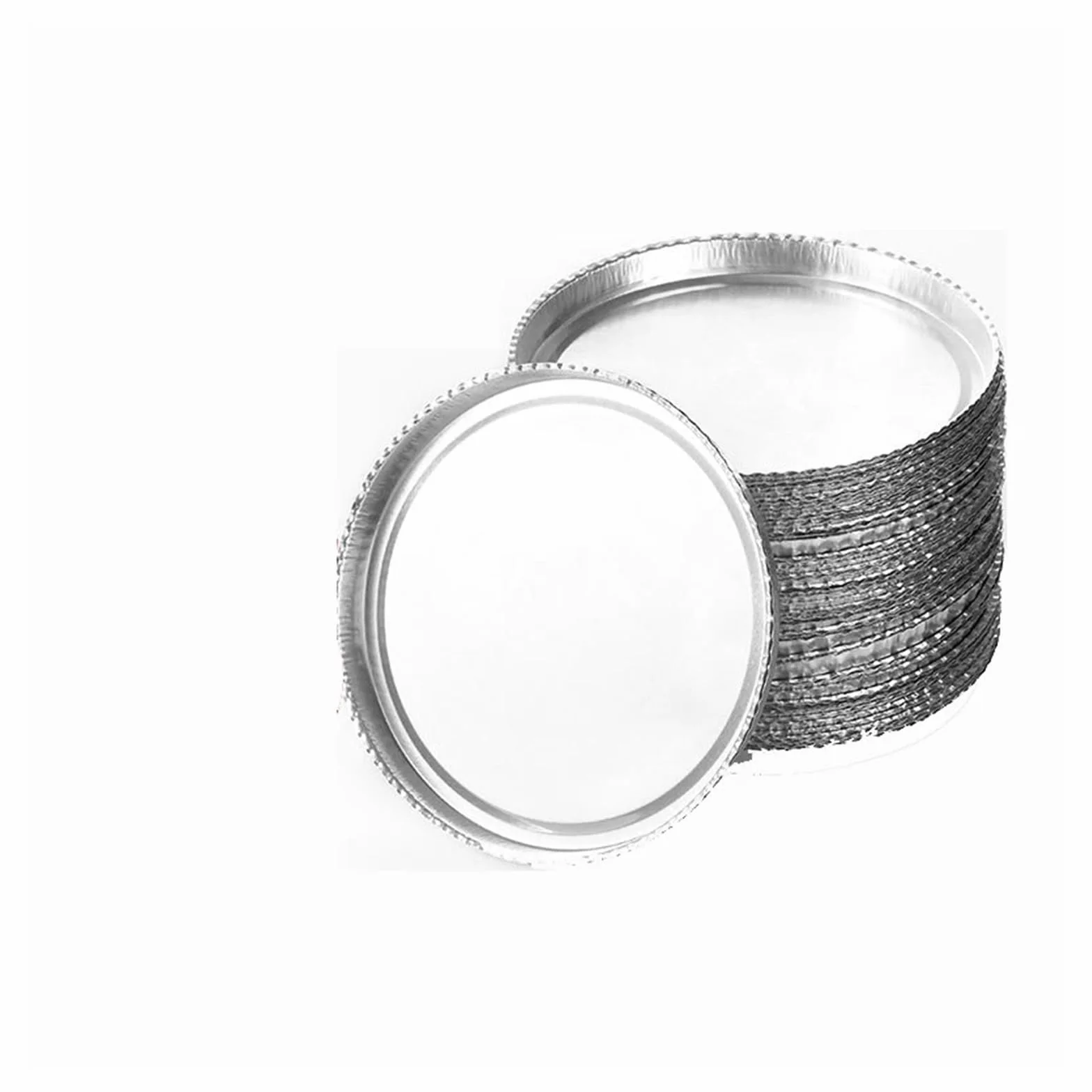 Labor-Waageschale aus Aluminiumfolie, Feuchtigkeitsanalysator, Einweg-Probenschale, Durchmesser 50 Stück/Karton, 90 mm Robust und langlebig