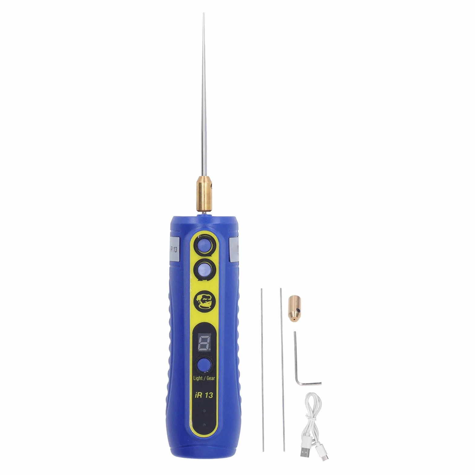LCD Screen Glue Remover, Elektrisches Entfernungswerkzeug für Handy-Bildschirmtrockenkleber, 4 einstellbare Geschwindigkeiten, OLED Digitalanzeige