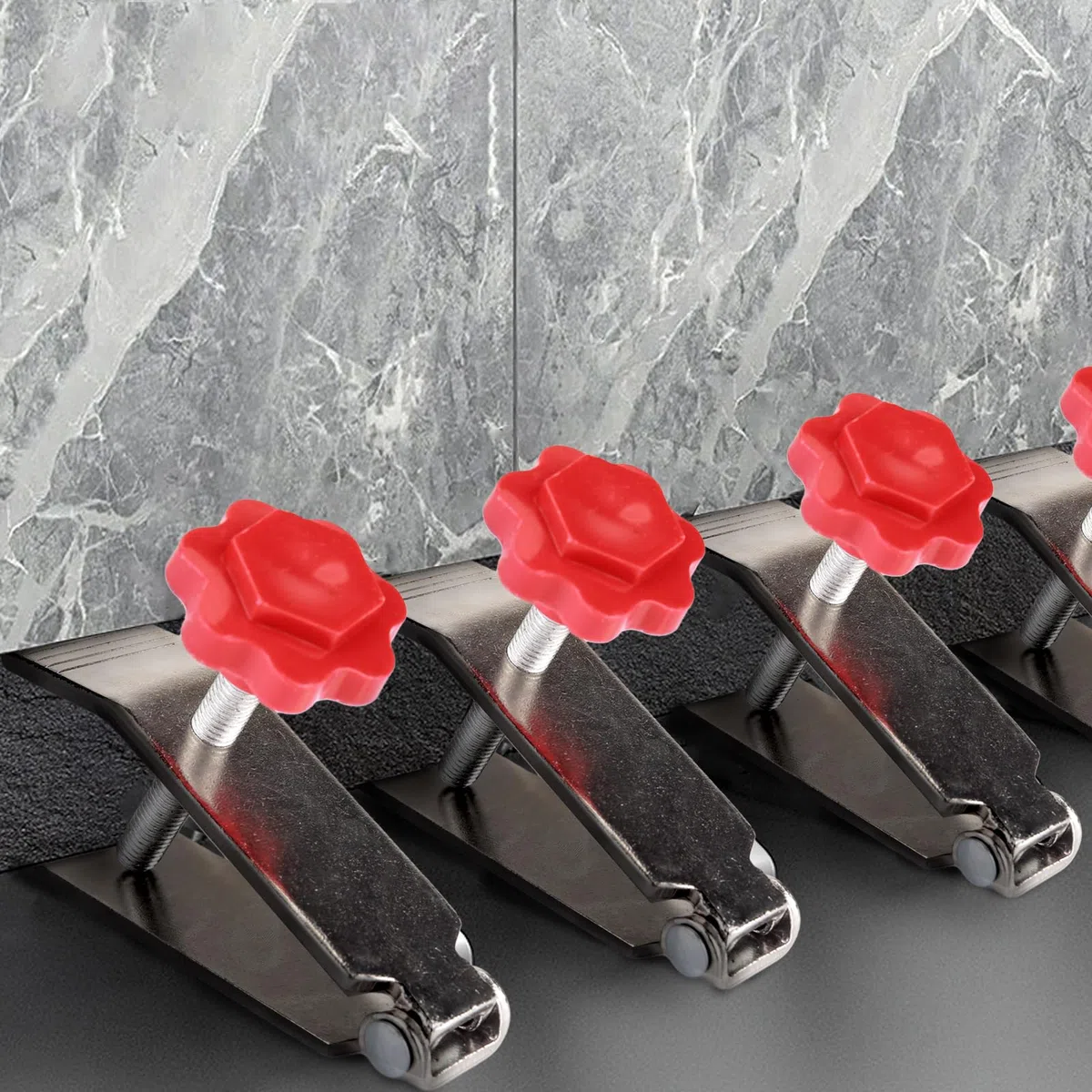 Fliesenheber,Fliesenaufzug Höhenversteller, für Wand-Anpassung, Trockenbau-Board Heben, manuelle Wand Fliese Hand Positionierung Werkzeug, Arbeitssparend (6)