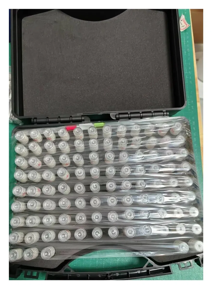 Stahlstiftlehre Stiftlehren-Set, 101 Stück/Set, 6–7, 7–8, 8–9, 9–10 mm, Schritte 0,01 mm, Stahlstiftstecker, Messwerkzeug, Loch(Range 9-10mm)