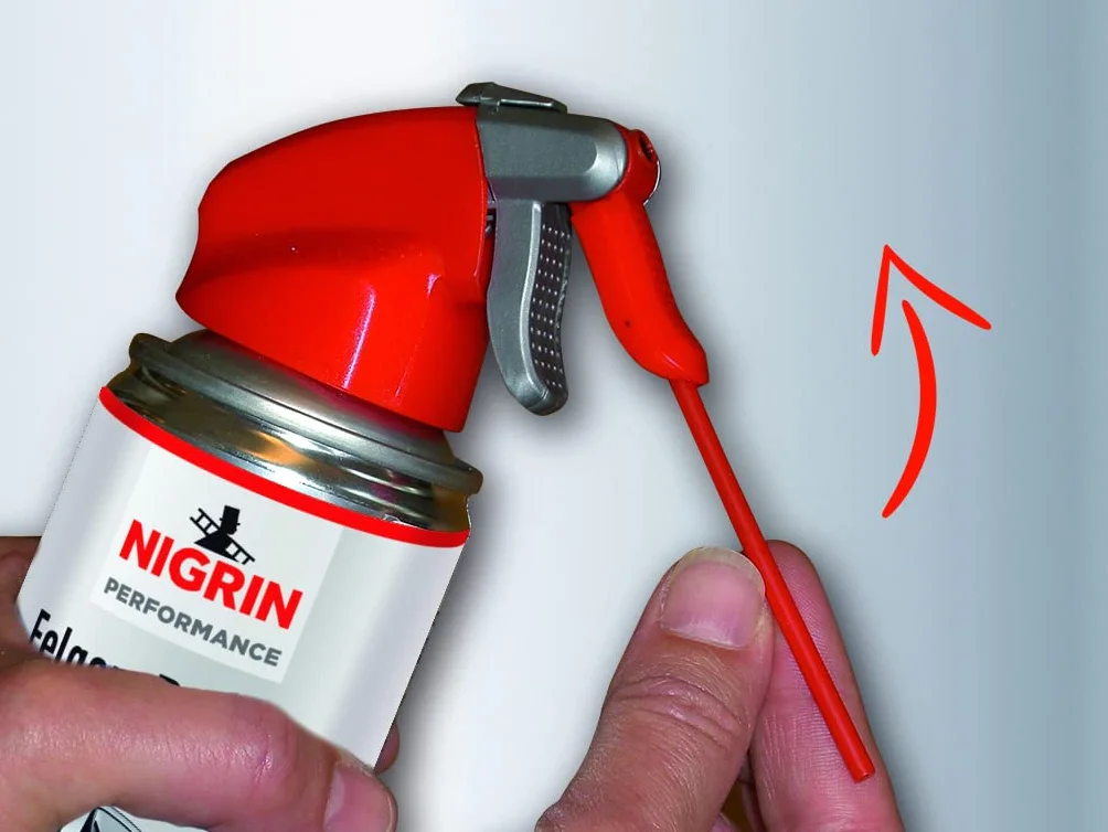 NIGRIN HyBrid Silikon-Gleitspray, kunststoffverträgliches, flüssiges Profi-Werkzeug, 500 ml (Packung mit 2)
