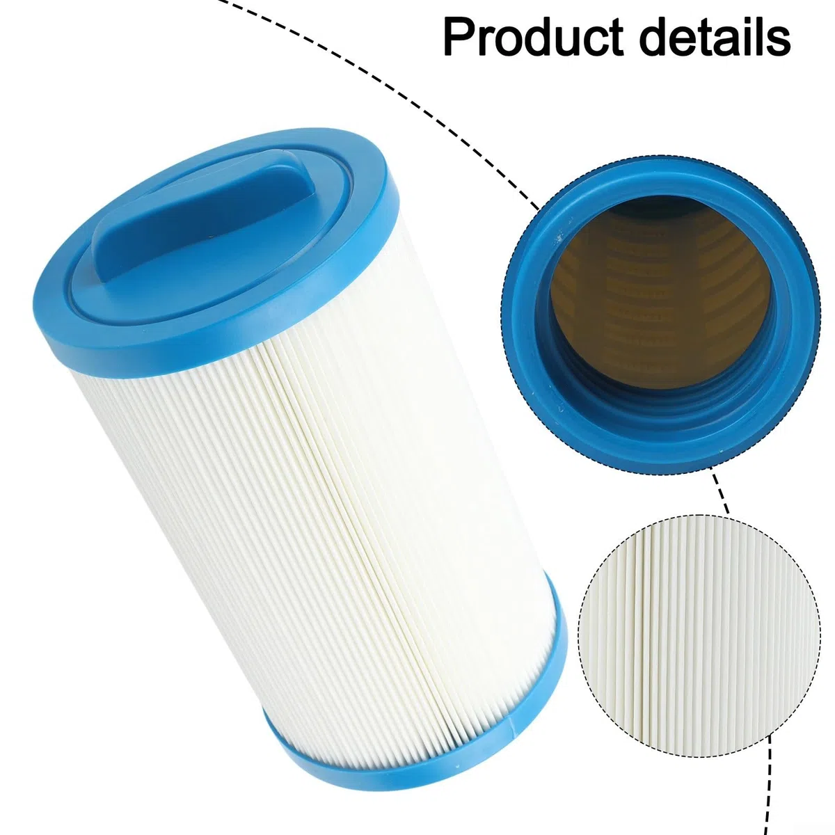 Spa-Schwimmbad-Filterkartusche 4CH-935, hocheffiziente Trilobal-Filtration für PWW35L PMA-R3 Waterway Teleweir 35SF