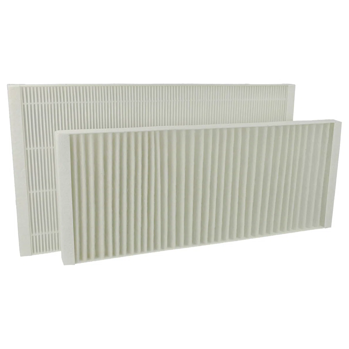 vhbw Filterset kompatibel mit Viessmann Vitovent 300-F Lüftungsgerät - Luftfilter G4 / F7 (2 Stück), Weiß