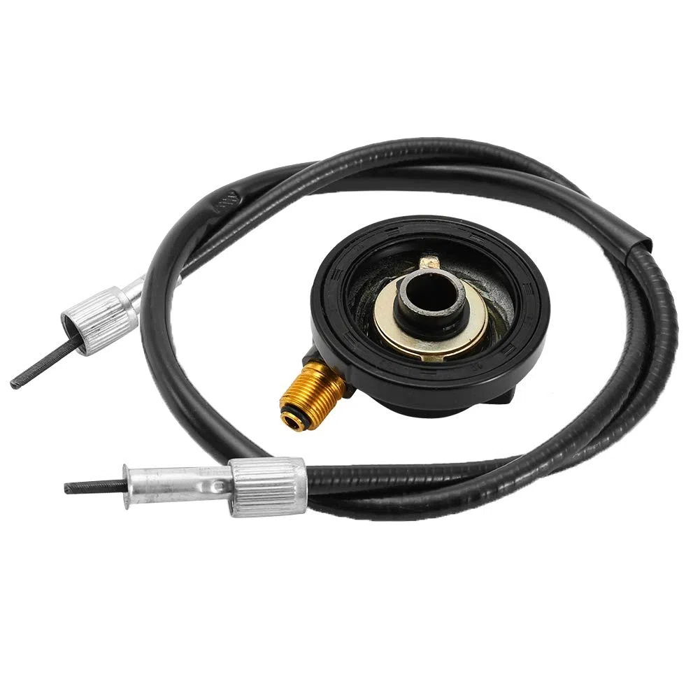 Akozon 12mm Tachoantriebsrad mit 100cm Kabel für GY6 Roller