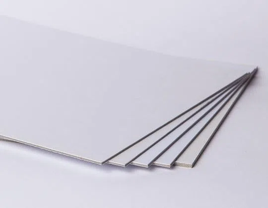 5 Stck Zuschnitte stabile 3mm Doppel Wellpappe mit beidseitig weissem Deckblatt 60x90 cm