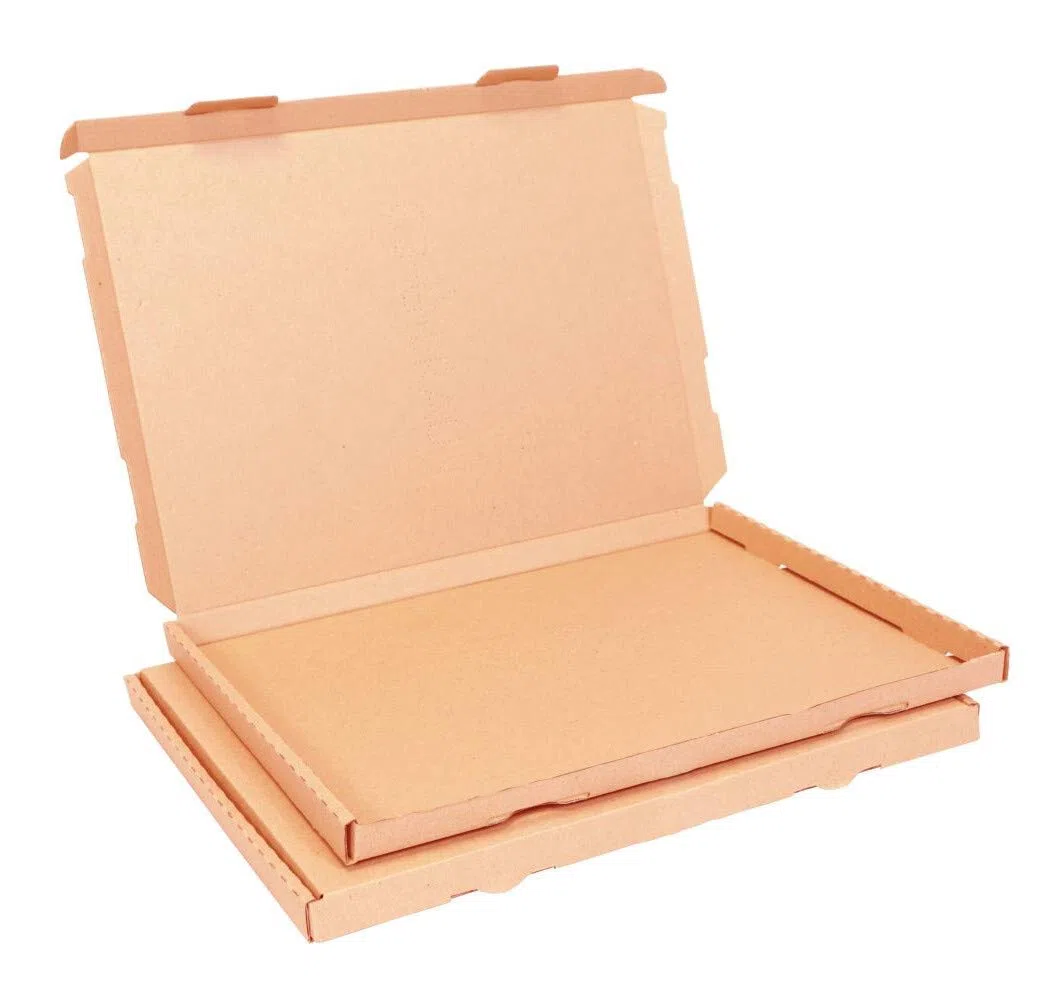 smiley pack 200x Großbriefkartons 230 x 160 x 20 mm braun DIN A5 B5 stabiler Versandkarton Postkarton Faltschachtel für Warensendung, Büchersendung und Großbrief mit Steckverschluss (200 Stück)