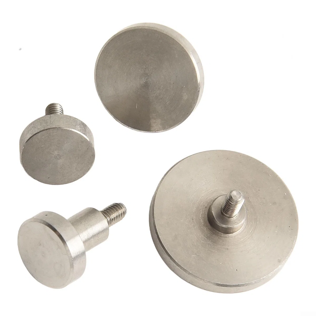 4 flache Kontaktpunkte für Messuhren M2 5 kompatibel, verschiedene Spezifikationen D10 L5, D10 für L10, D15 L5, D20 L5 (A Set (4 Stück))