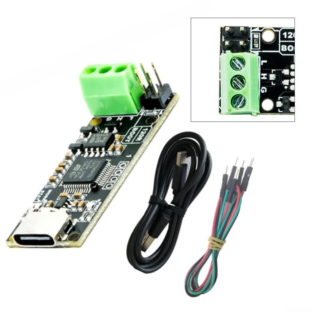 CANable V2.0 Pro USB CAN Analyzer Adapter mit High-Speed-Datenübertragung bis zu 5 m Baud und Isolierung für Motor und industrielle Nutzung (CANable V2.0 Pro)