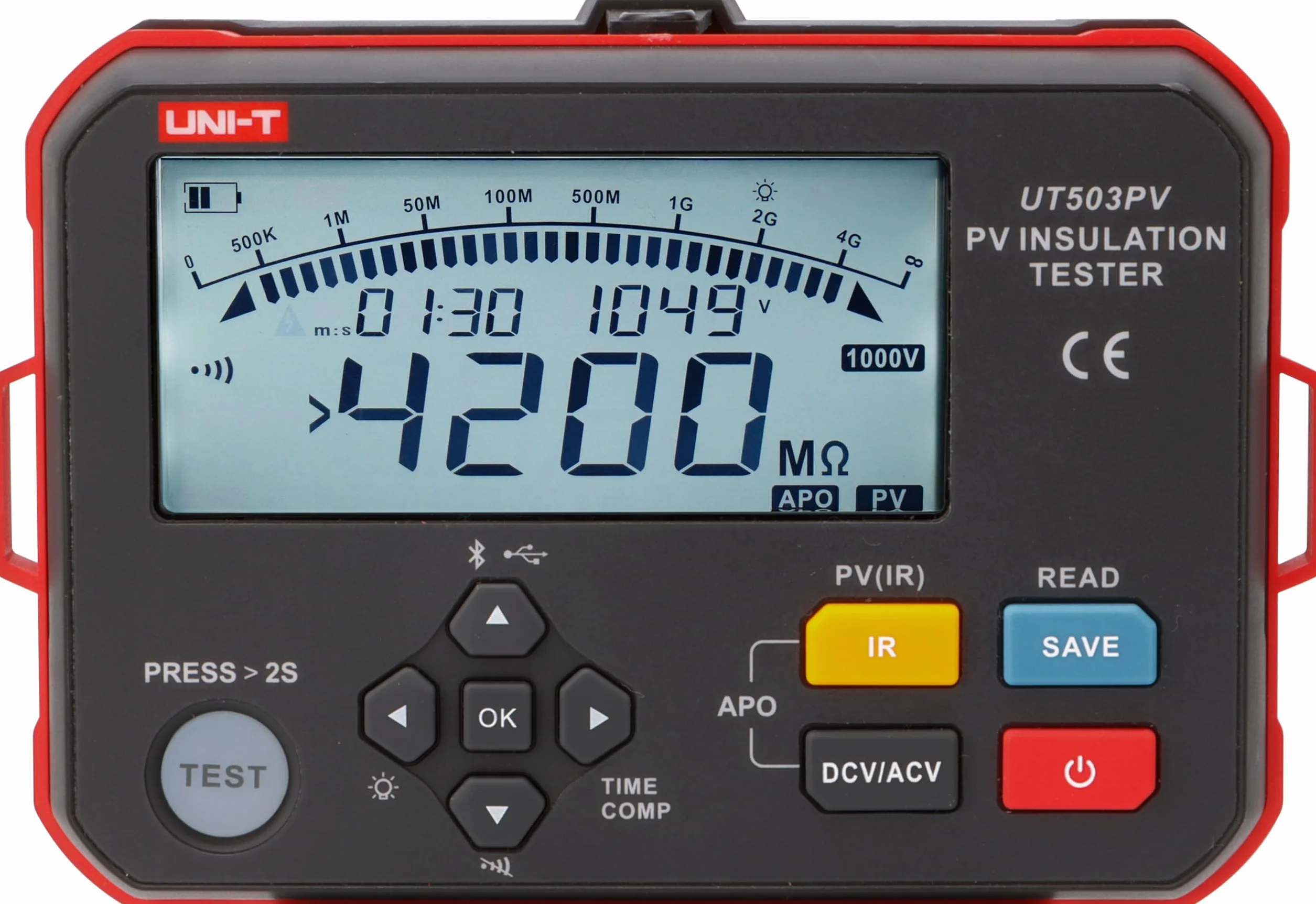 UNI-T PV-Isolationswiderstandstester UT503PV