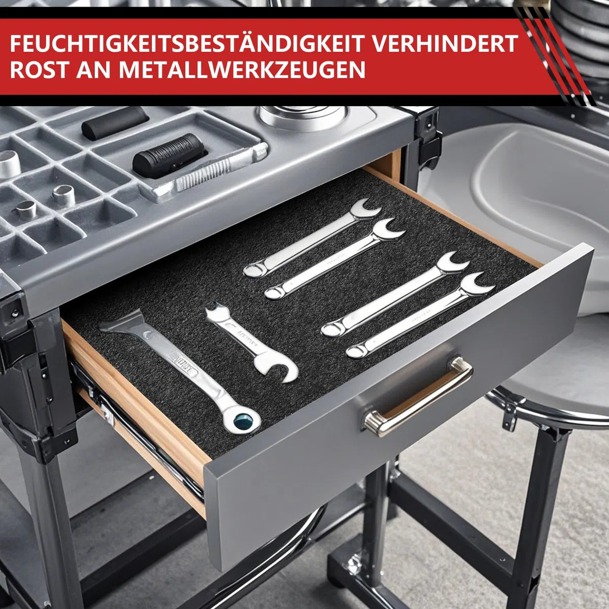 Storystore Schaumstoff Zuschnitt 4 Stück, 40 x 30 x 4cm Werkzeugkisten Schaumstoff Polyethylenschaumstoff Schaumstoffeinlage Werkzeug Kamerakoffer Werkzeugkoffer Schaumstoffplatte