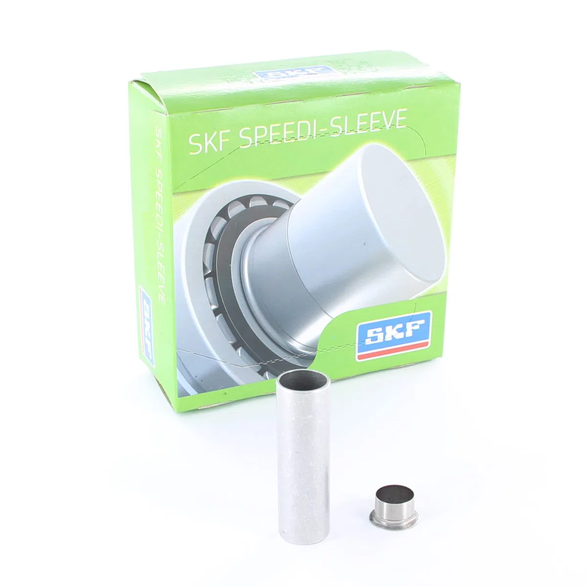 SKF 99144 Verschleißhülse SKF Speedi-Sleeve 36,53mm ID, 45,24mm Außendurchmesser, 36,45mm-36,6mm Schaft, 12,7mm Breite, 25.81mm Sitzlänge, Standardversion, Edelstahl