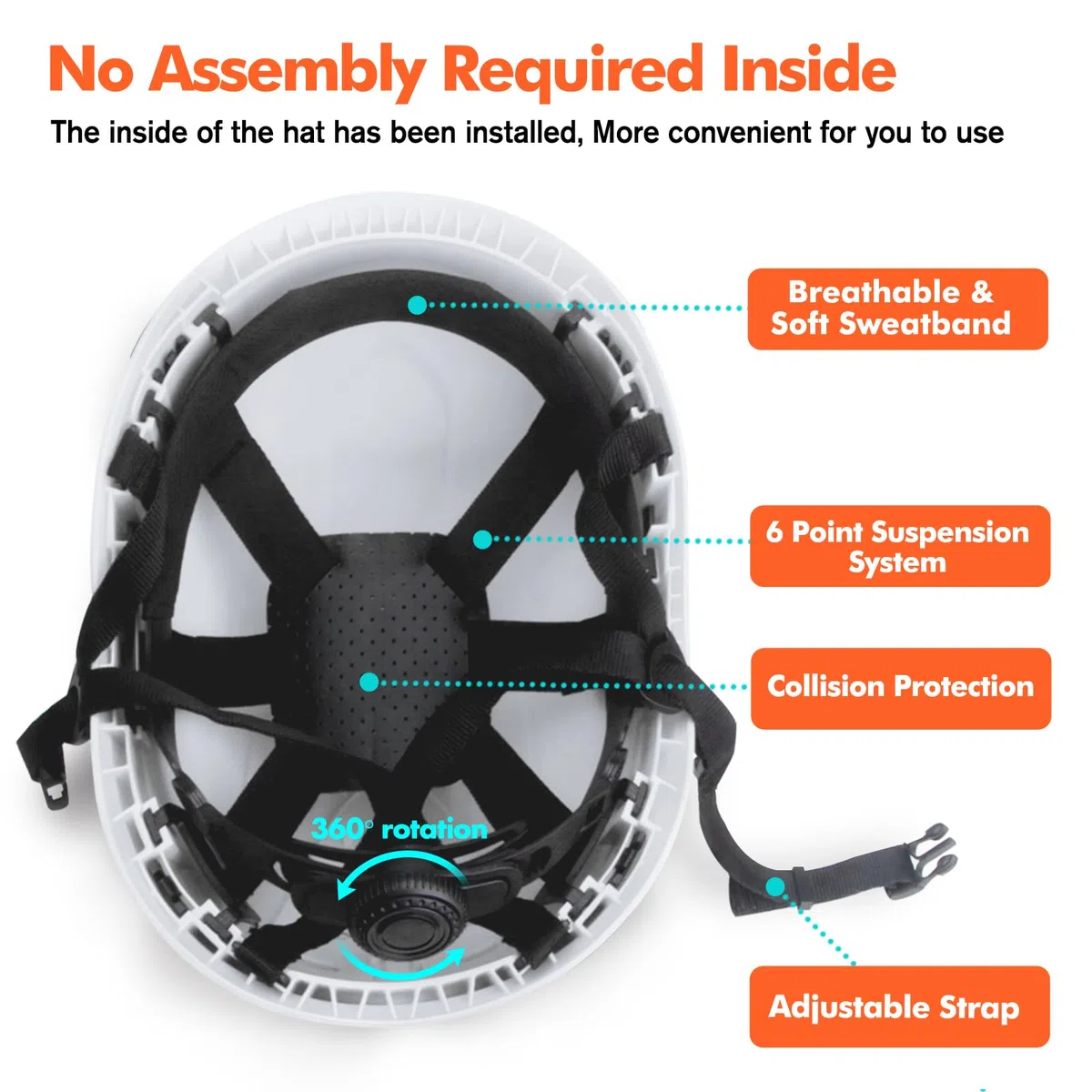 Forsthelm Helmet,Kettensägen-Sicherheitshelm,4-in-1 Kettensägen-Schutzhelm mit Gehörschutz Ohrenschützer und Gesichtsschutz Visier,Industrie Helm Schlagfeste Bequeme Belüftung Arbeitshelm -Weiß