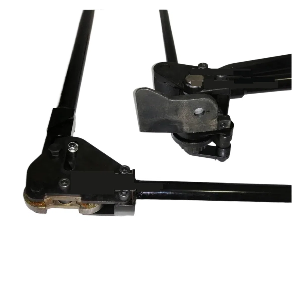 Metallumreifungsmaschinen Einzelkerb-Stahlumreifungsmaschine, manuelles Bandeisen-Handumreifungsgerät for 32 mm (1-1/4 Zoll) Metallstreifen, (32mm)