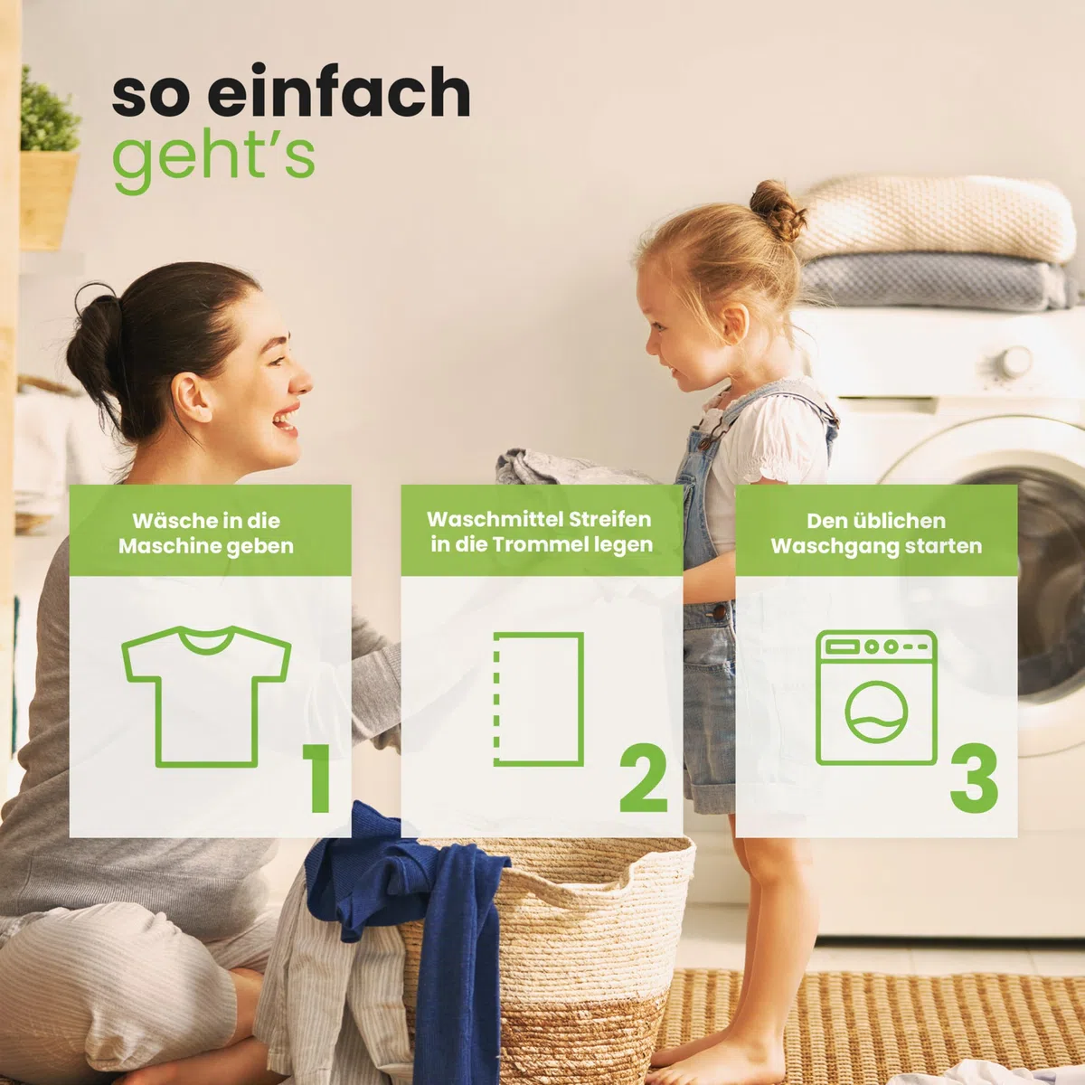 BiOHY Waschmittel Blätter mit Frühlingsduft (1 x 60 Stück) + Aufbewahrungsbox aus Holz | Nachhaltiges UNIVERSAL Reisewaschmittel ohne Plastik | 100% biologisch abbaubares Waschpapier