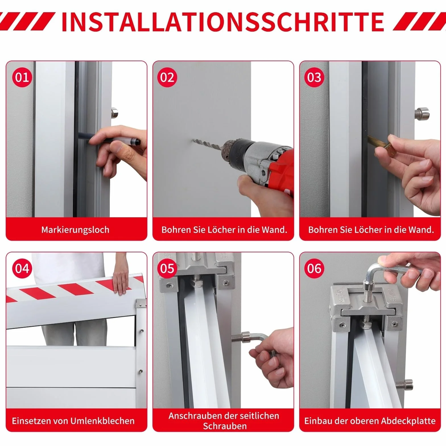 Hochwasserschutz Barriere L 85CM H 40CM Aluminium Hochwasserschutz Bei Türen Hochwasserschutz Garage Hochwasserbarriere Hochwasserschutz Bei Starkregen