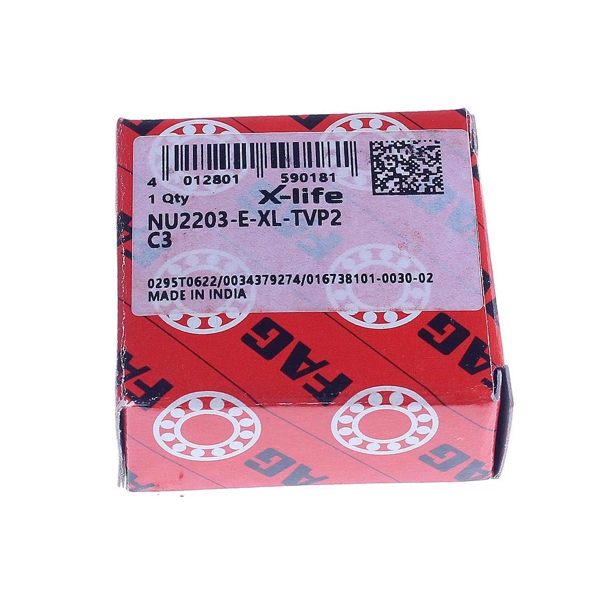 NU2203-E-XL-TVP2-C3 FAG Zylinderrollenlager Roller Bearing 17,00x40,00x16,00mm