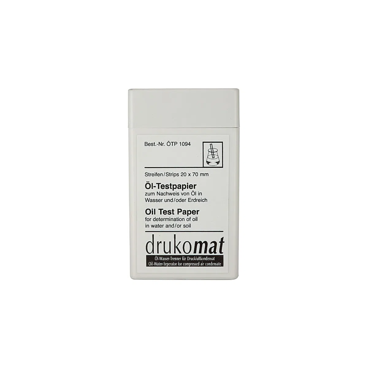 RIEGLER 101618-SEP 90 Öl-Testpapier (50 Streifen), für Öl-Wasser-Trenner »drukosep«, 1Stk