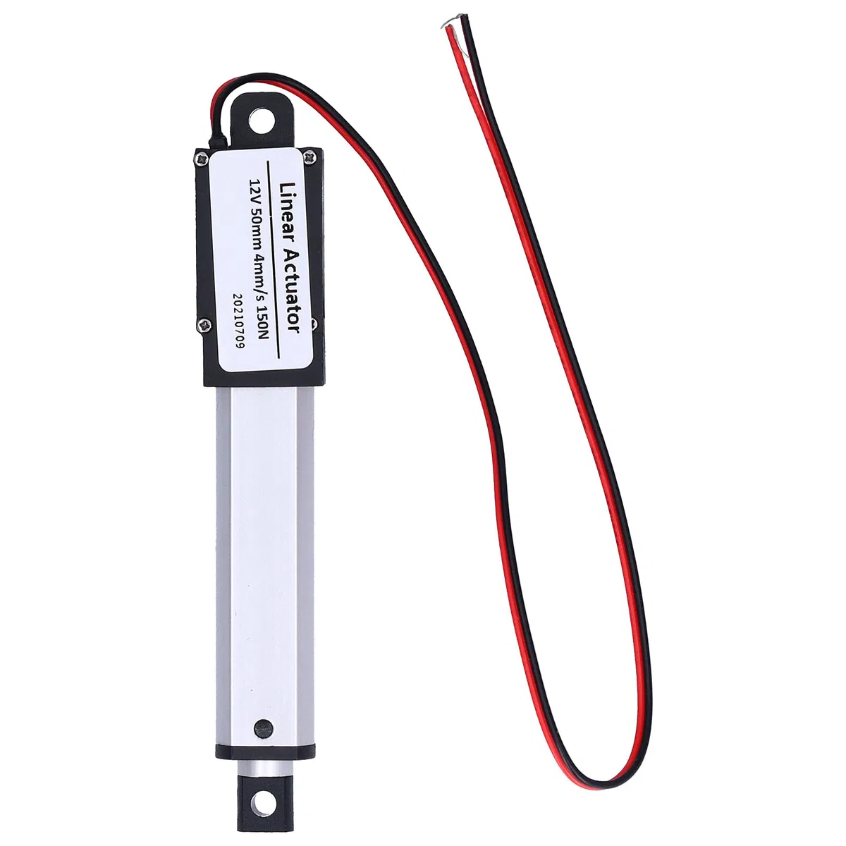 Linearantrieb 50mm Hub DC12V Mini Hochgeschwindigkeits Linearantrieb mit Endschalter 4mm/s 150N Belastung Schnellaktuator für Automatisierung und Industrie