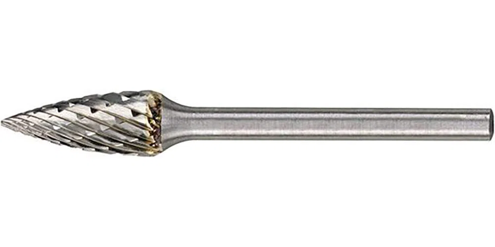 Pferd 21222643 Hartmetall-Frässtifte Form G Spitzbogen 0313/3 Z4