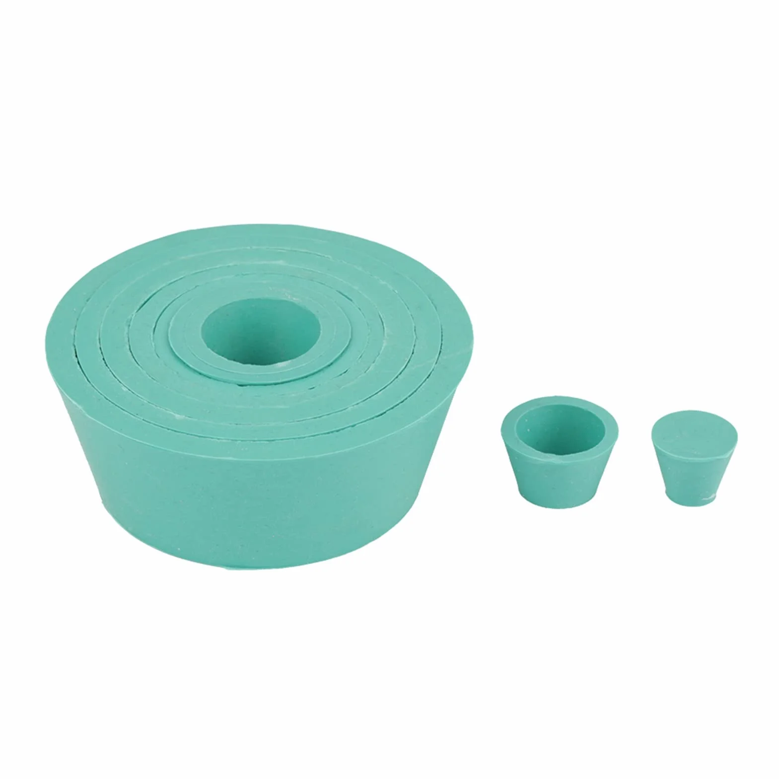 9-tlg Gummifilteradapter, Kegelstopfen, Büchner-Trichterflaschen-Filtrationsset