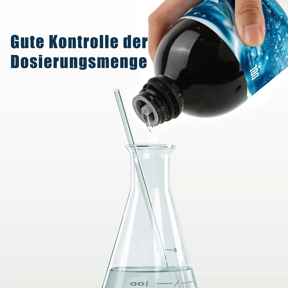 DBL 2x500ml 70% Glycerin E422, 30% Propylenglykol E1520, 70/30 VG/PG, 99,9% | Pharma- & Lebensmittelqualität, Vegan, Farblos, Ideal als Liquid Base für DIY, Seifen, Cremes, Kindersicherer Verschluss