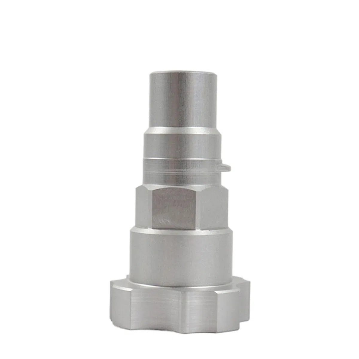 Aluminium Legierung Spritzpistole Stecker PPS Adapter Spritzpistole Tasse adapter Einweg Messbecher Geeignet for SA-TA(Aluminum alloy 1)