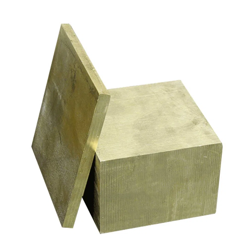 Messing Metallplatte H62 Messingblock Flache Kupfer Rechteckige Stangenbreite 15Mm Dicke 15Mm Länge,50mm