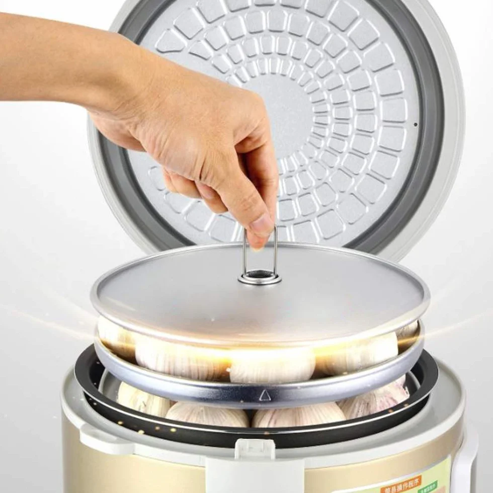 5 l Automatisch schwarz Knoblauch Fermenter Smart Fresh Garlic Cooker Vollautomatisch Intelligente Steuerung Knoblauch Maker mehrere Nägel Nelken Knoblauch DIY Cooker Behälter Gärung